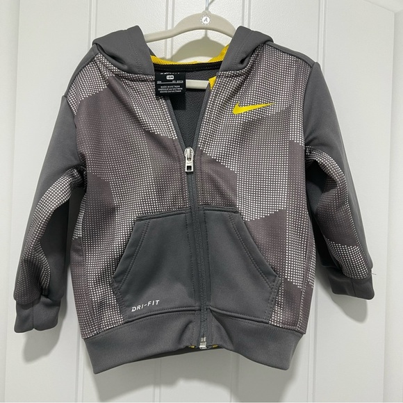 Nike Other - Nike Toddler Grey Full Zip Jacket Size 18 Months